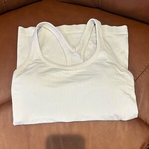 Lululemon Ebb to Street Tank Top for Light Support (B/C cup) Women’s Off-White